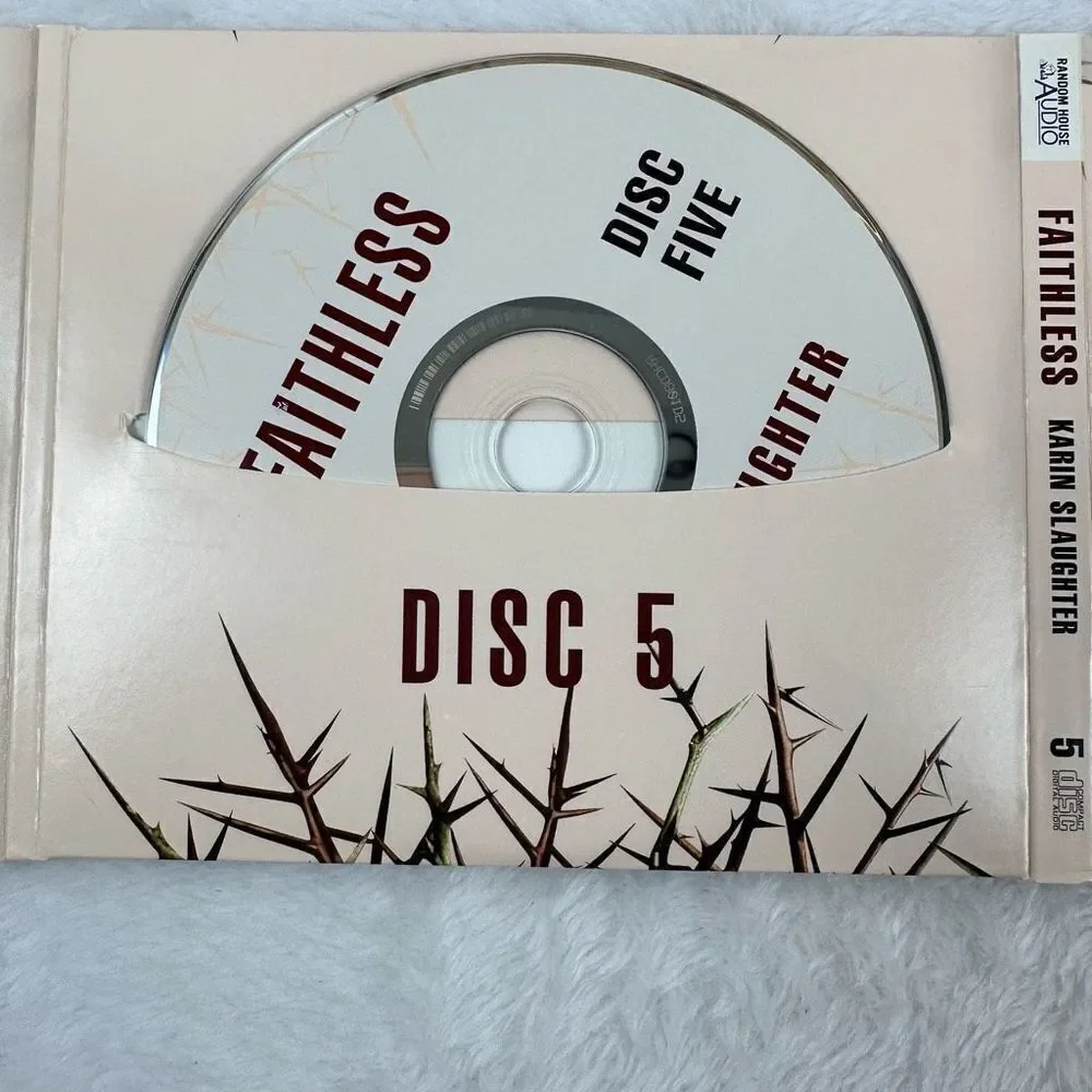 Random House‎ Grant County 5 Disc Faithless Karin Slaughter Audiobooks